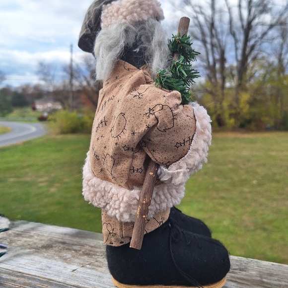 2004 Honey and Me Primitive Black African American Santa Claus Christmas Decor - Picture 9 of 11